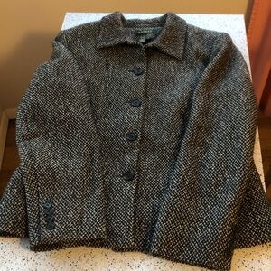 Lauren Ralph Lauren Edward Fash blazer size 12 slightly fitted used good